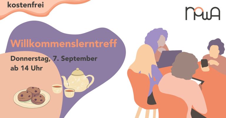 Illustration Willkommenslerntreff Herbst 2023